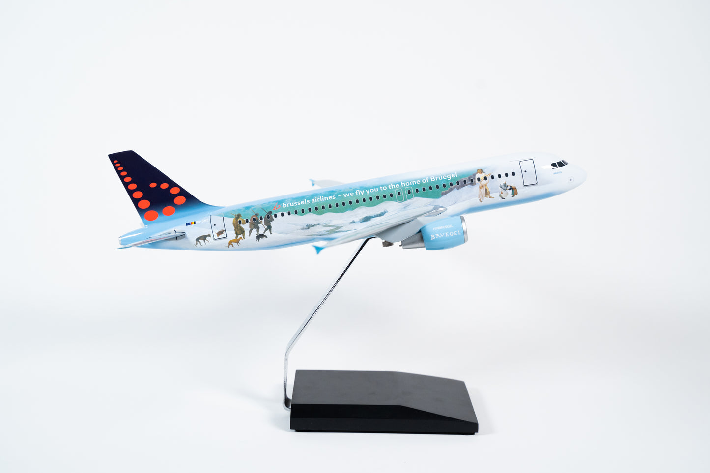 Brussels Airlines A320-200 OO-SNE “Bruegel”, 1:100 (snapfit)