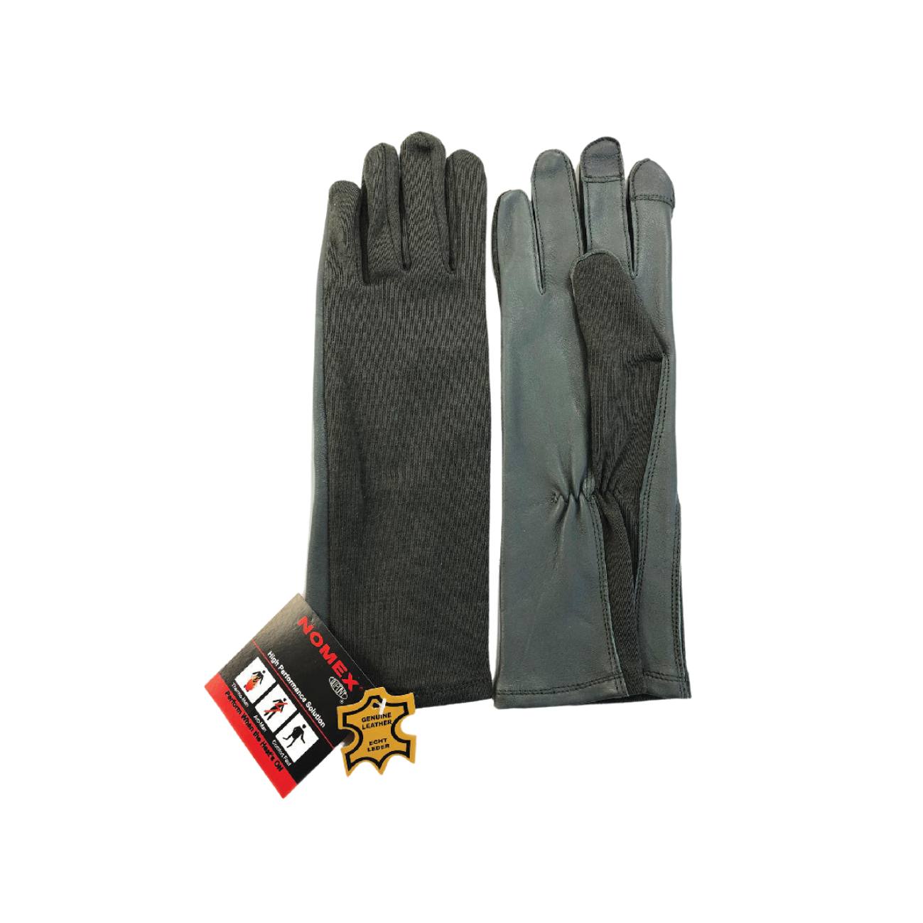Nomex US Touch Screen Compatible Pilot Gloves (M, L)