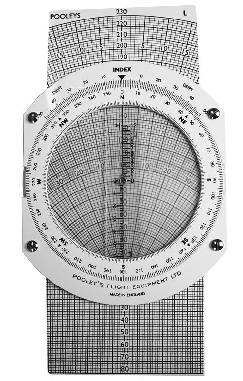 Pooleys CRP-1W Flight Computer with windarm