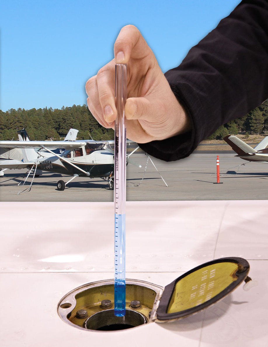 Fuelhawk Fuel Gauge PA-28 (24 gal.)
