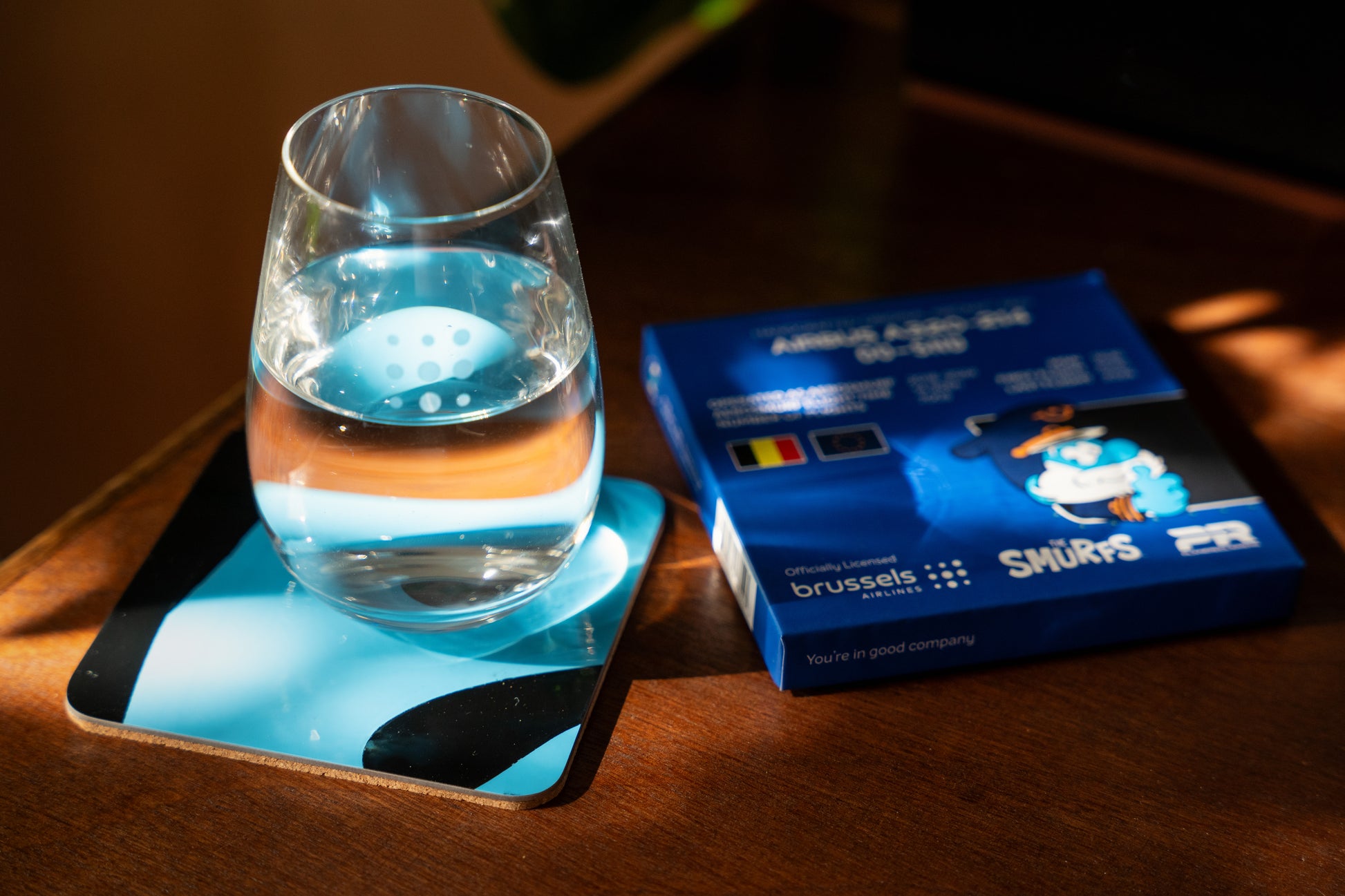 Brussels Airlines Upcycling Collection Airbus A320 OO-SND Coaster