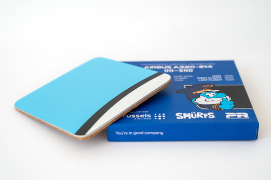 Brussels Airlines Upcycling Collection Airbus A320 OO-SND Coaster