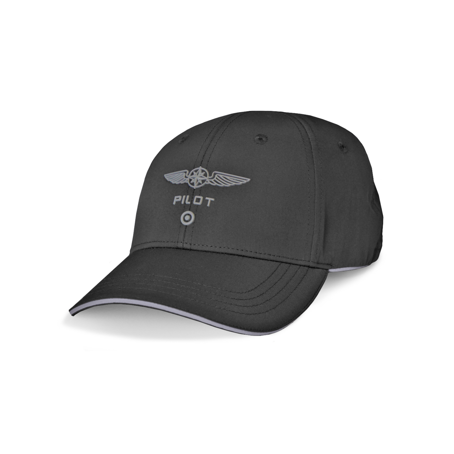 Design 4 Pilots Pilot Cap (Black, Blue)