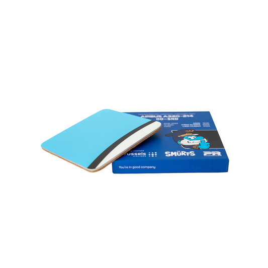 Brussels Airlines Upcycling Collection Airbus A320 OO-SND Coaster