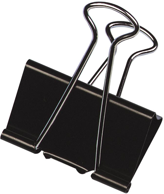 Q-Connect Foldback Clips 32 mm (10 pieces)