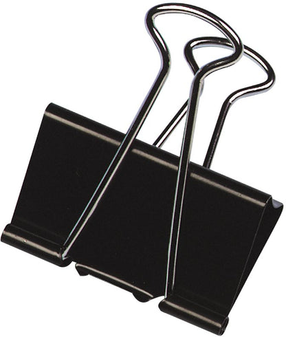 Q-Connect Foldback Clips 32 mm (10 pieces)