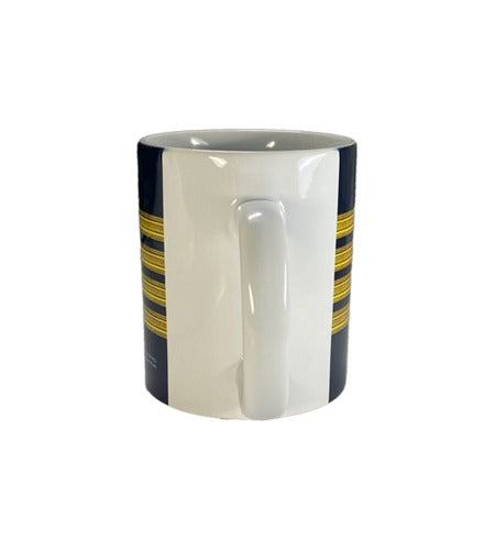 Coffee Mugs Pilot Captain Stripes (set of 4)