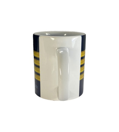 Coffee Mugs Pilot Captain Stripes (set of 4)