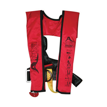 Alpha Inflatable Lifejacket 170N (ISO 12402-3)