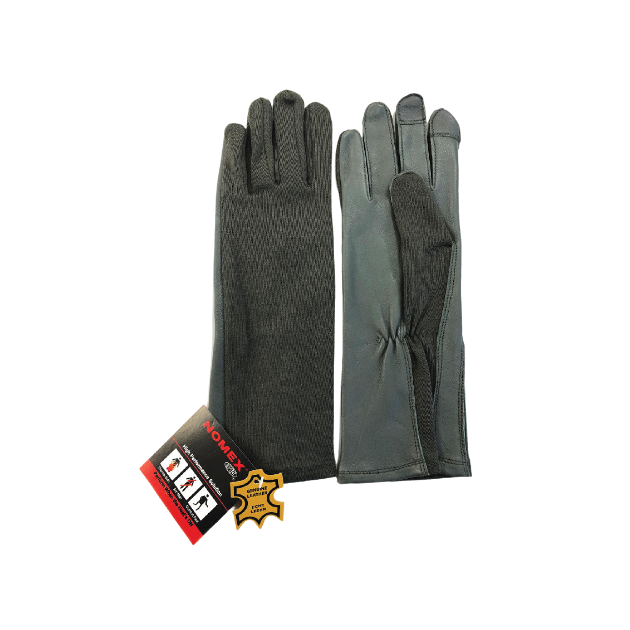 Nomex US Touch Screen Compatible Pilot Gloves L