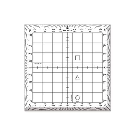 Pilot Protractor Plotters, Rulers & Protractors | SCOPAT PILOT SHOP