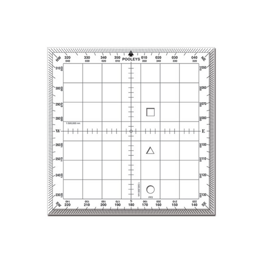 Pooleys PP-2 Square Protractor