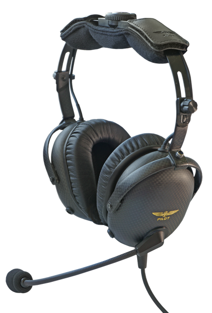 Design 4 Pilots PM6 ANR Aviation Headset + FREE Headset Bag