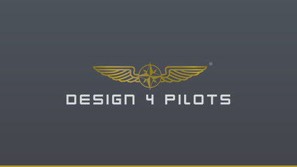 Design 4 Pilots PM6 ANR Aviation Headset + FREE Headset Bag